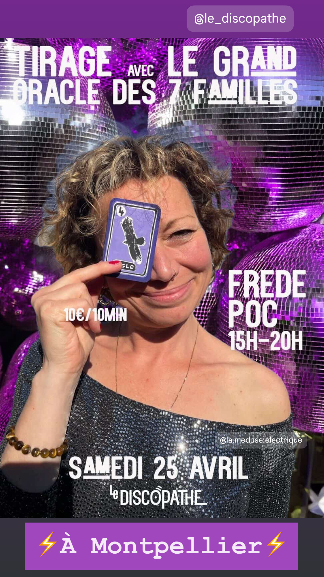 Affiche de Frede Poc au Bar le Discopathe à Montpellier