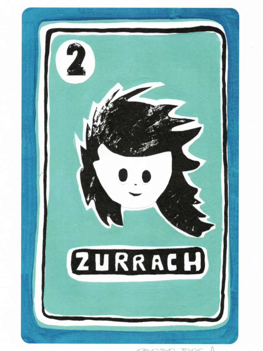 Print Zurrach du Grand Oracle des 7 Familles, crée et édité par Frede Poc