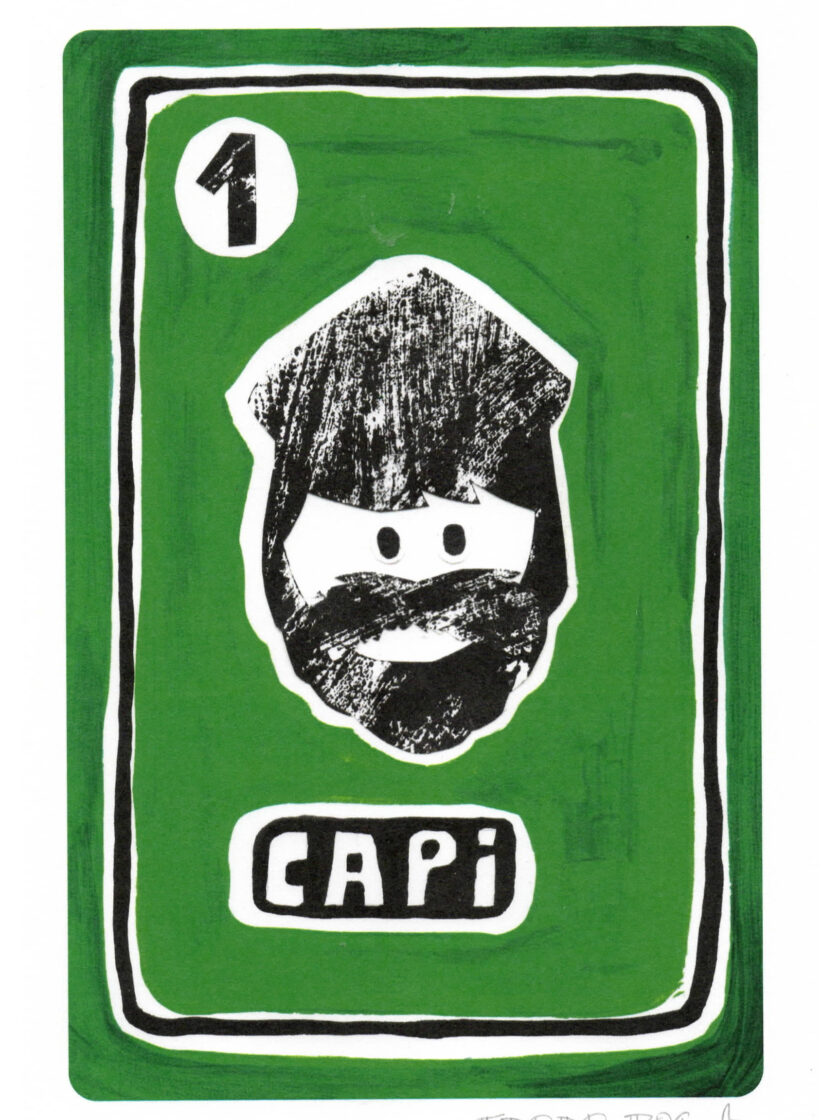 Print Capi du Grand Oracle des 7 Familles, crée et édité par Frede Poc