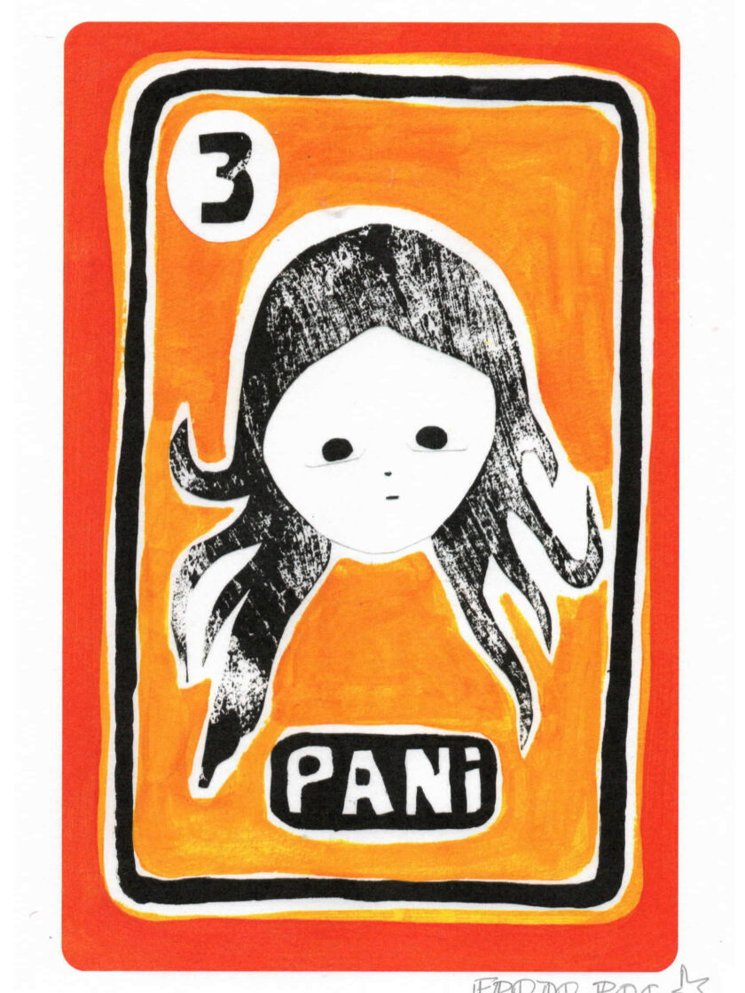 Print Pani du Grand Oracle des 7 Familles, crée et édité par Frede Poc
