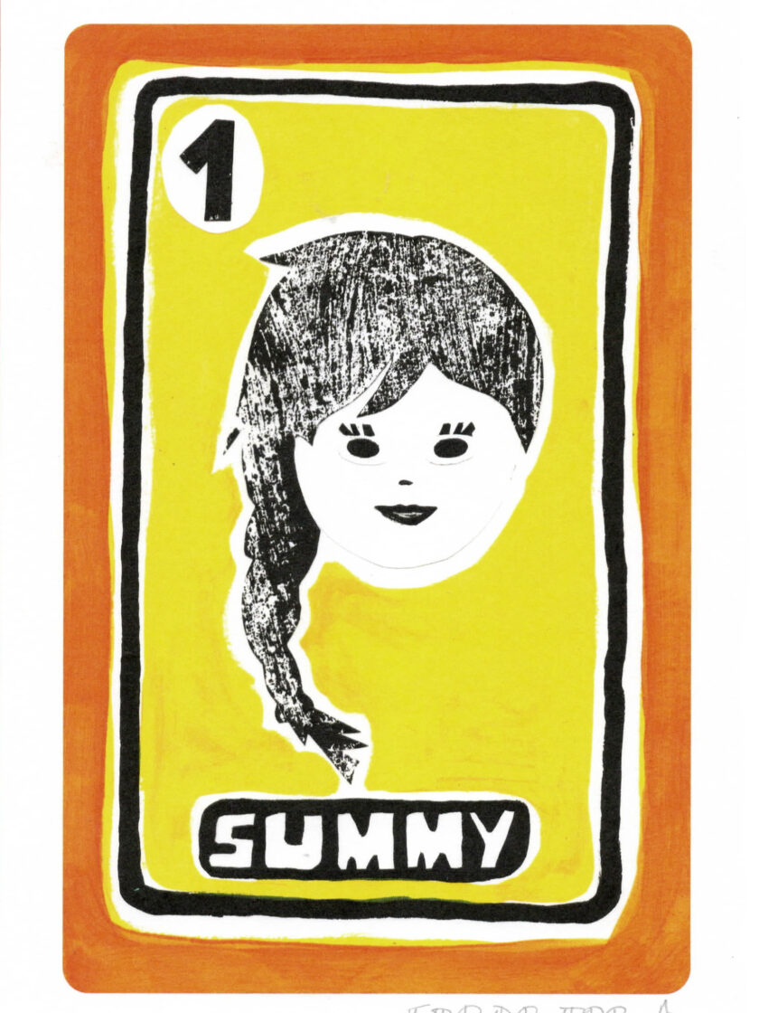 Print Summy du Grand Oracle des 7 Familles, crée et édité par Frede Poc