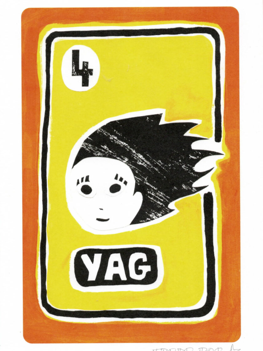 Print Yag du Grand Oracle des 7 Familles, crée et édité par Frede Poc