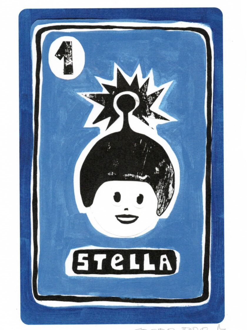 Print Stella du Grand Oracle des 7 Familles, crée et édité par Frede Poc