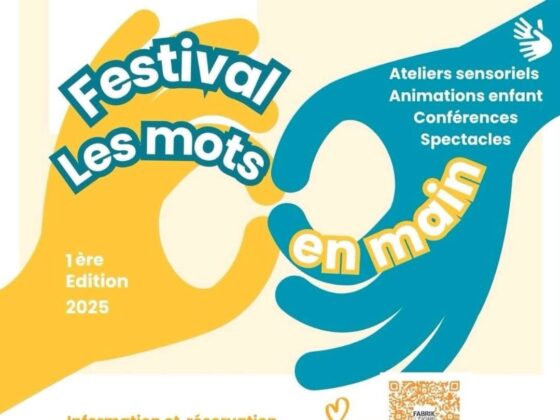 Affiche du Festival Les Mots en mains